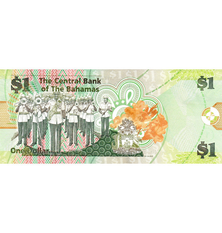 Bahamas 1 Dólar 2015 Pick 71Aa